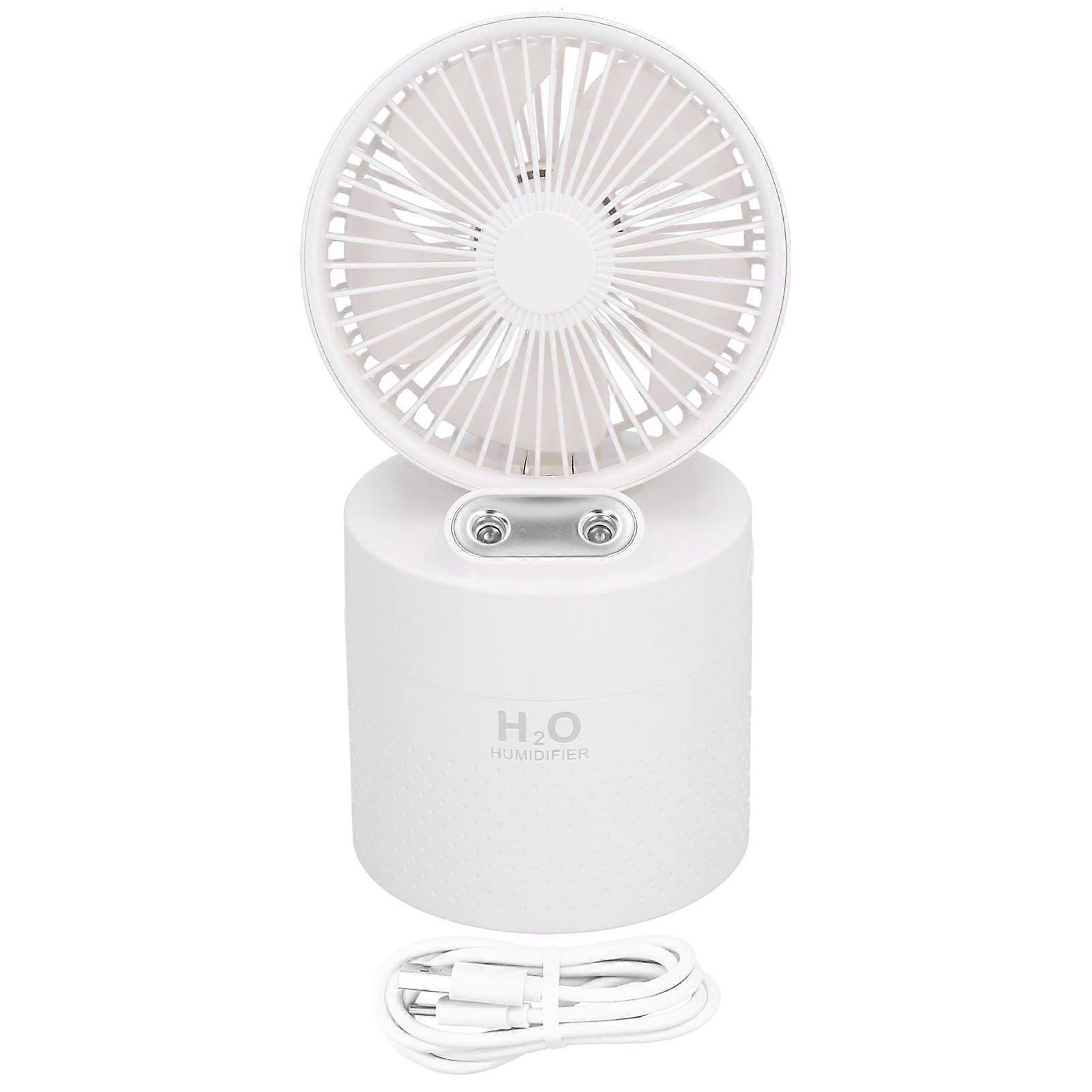 4000mAh Humidifier Fan Dual Mist Spray USB Charging Fan Cooling Humidifier for Dormitory