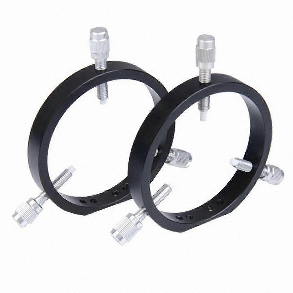 6-Point Guide Scope Rings (102mm) – Telescope Accessories for 70mm to 152mm Tubes – Heavy-Duty Mounting Clamps – Model S7925