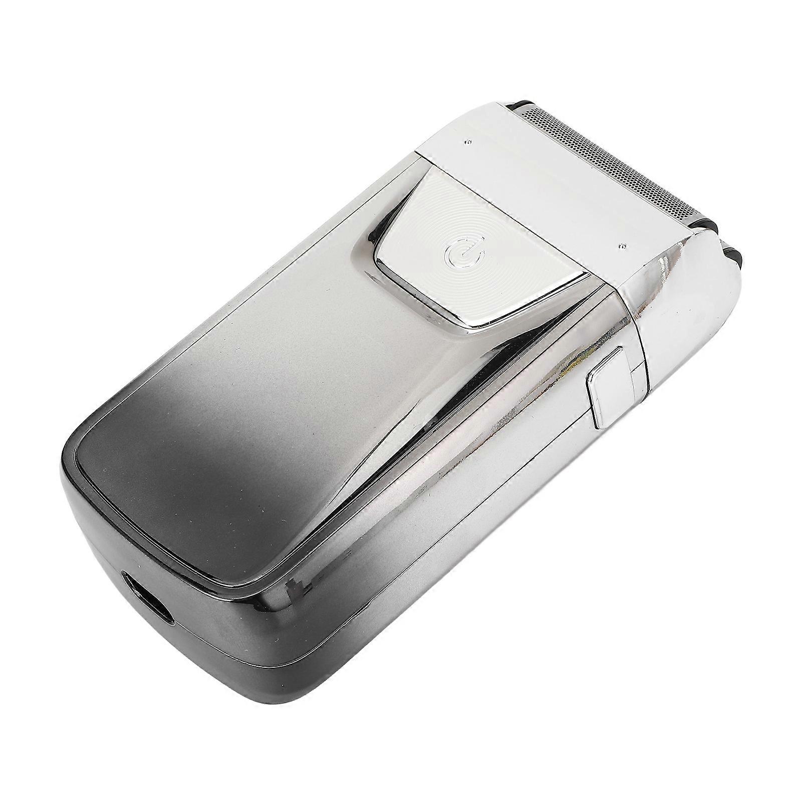 Reciprocating Beard Trimmer LED Display Rechargeable Double Foil Beard Trimmer Bald Head Clipper With Sideburn Trimmer for Men