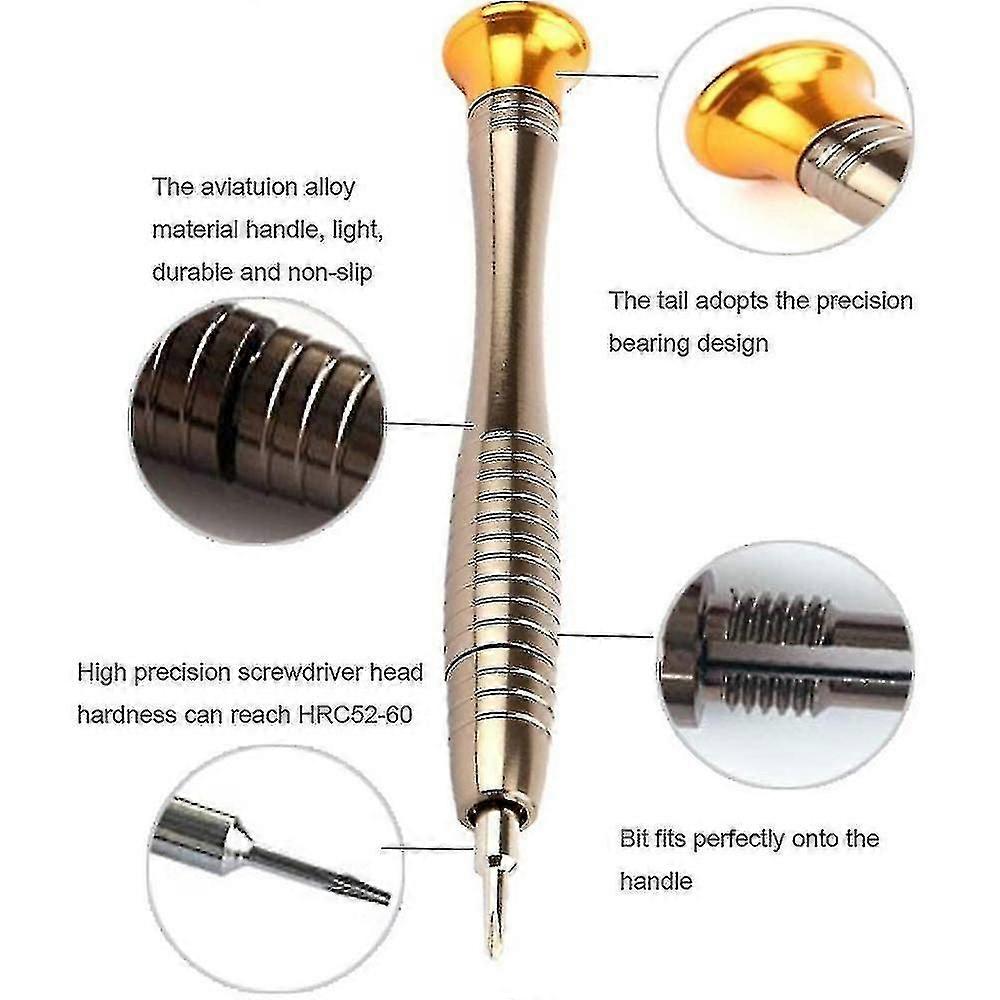 25-in-1 Mini Precision Screwdriver Tool Set For Pc, Glasses, More