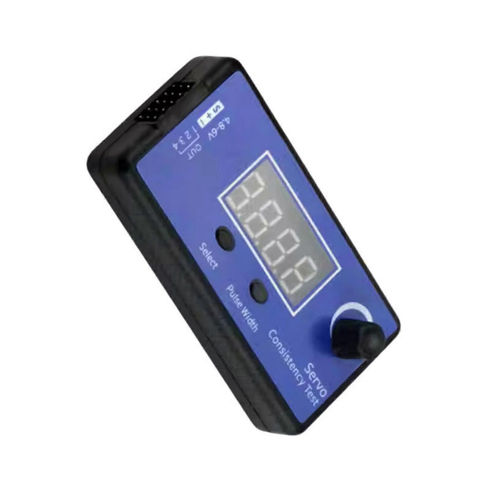Remote Digital Servo Tester ESC Konsistenz Tester Drosselklappen Control Tool für Hubschrauber Flugzeuge Auto Modell 50H / 125H / 250H Multicolor