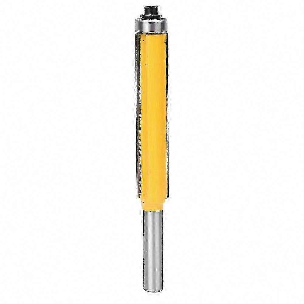 8mm Shank Router Bit with Bearing for Woodworking Flush Trim Milling Cutter (8x12.7x63.5mm)