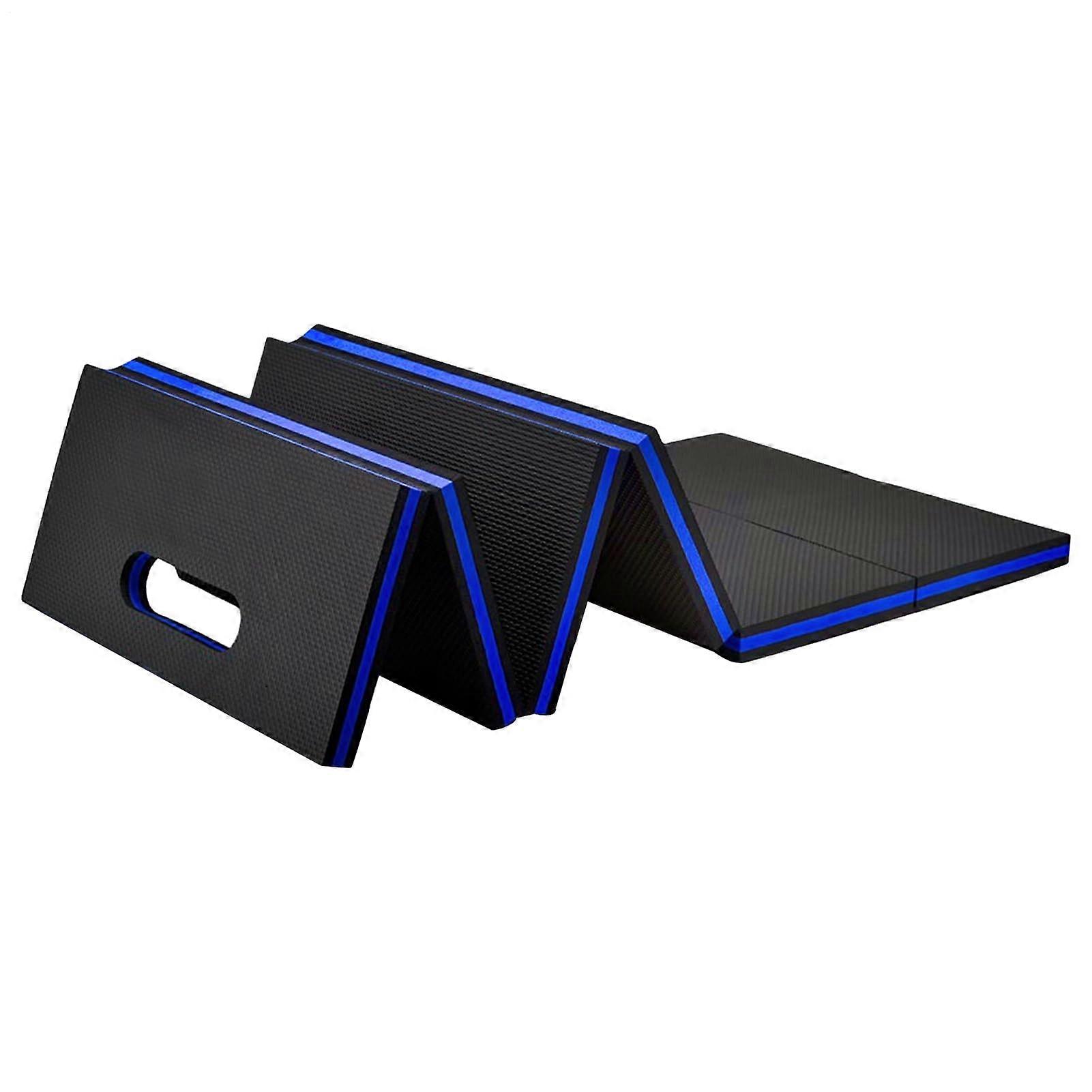 Workshop Kneeling Mat - Durable EVA Foam Pad with Waterproof Base for Mechanics and Home Cleaning, Blue