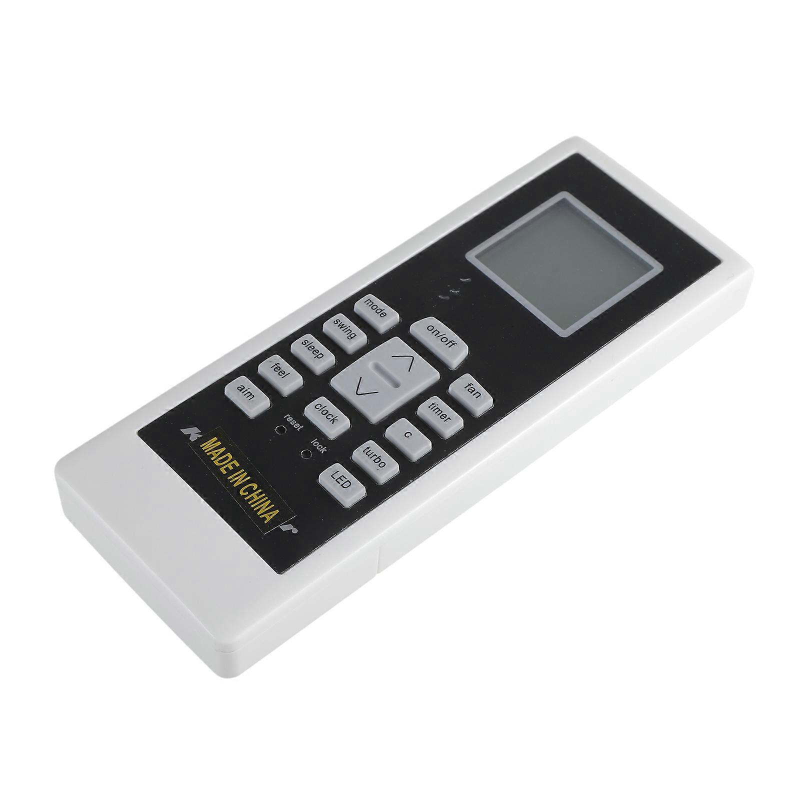 User Friendly Remotes Control For RG01/BGCEF-EKBR-B Air Conditioner Featuring Multiple Modes And Temperature Setting Multicolor