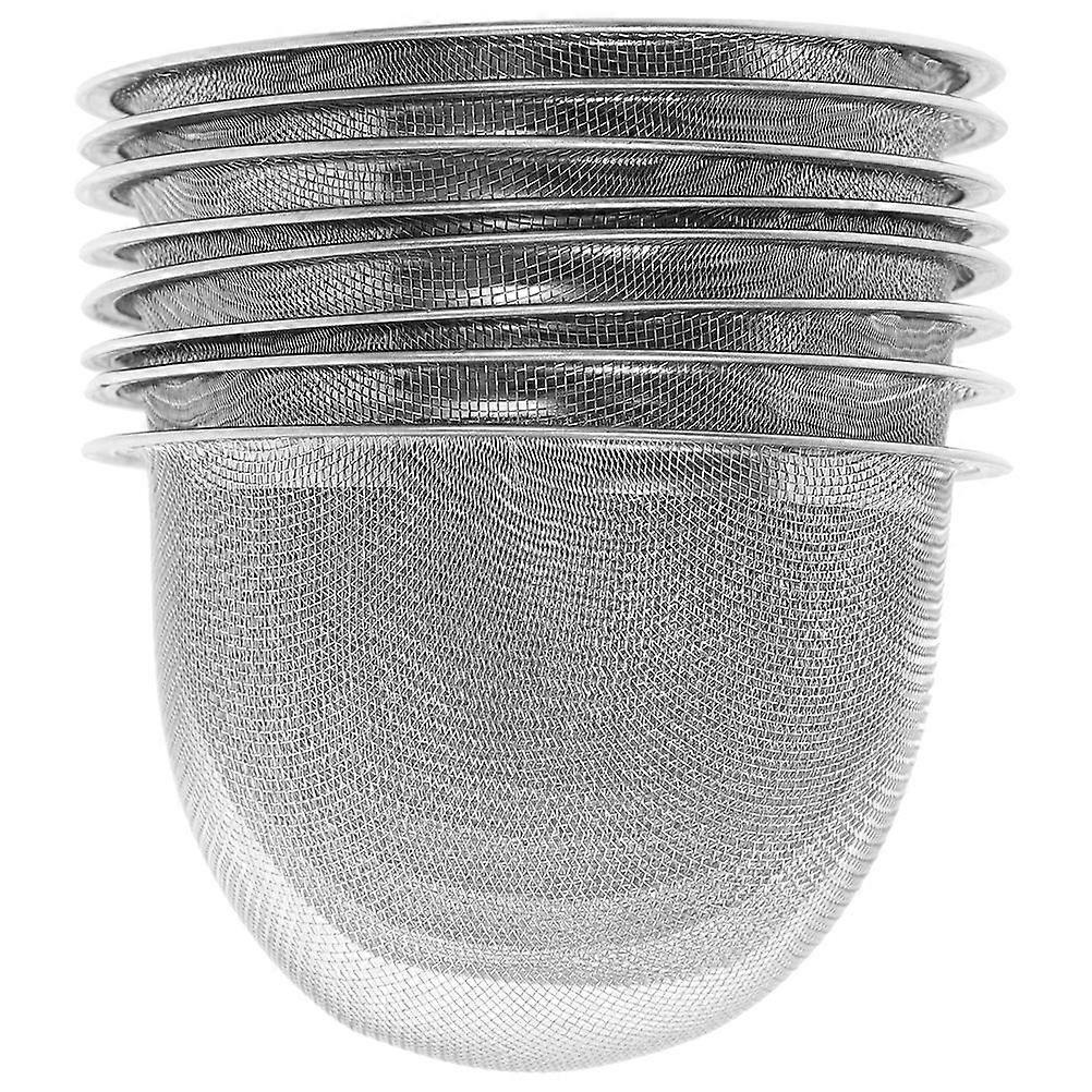 Stainless Steel Tea Infuser Mesh Filter for Teapot 8Pcs Basket Insert