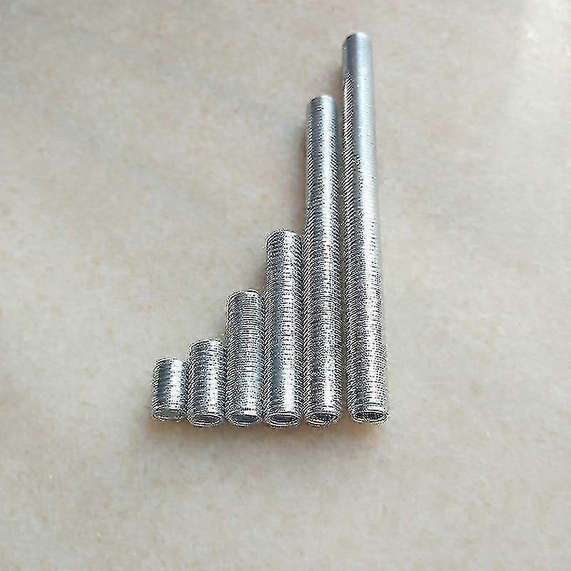 100Mm M8 Zinc Alloy Threaded Hollow Tubes