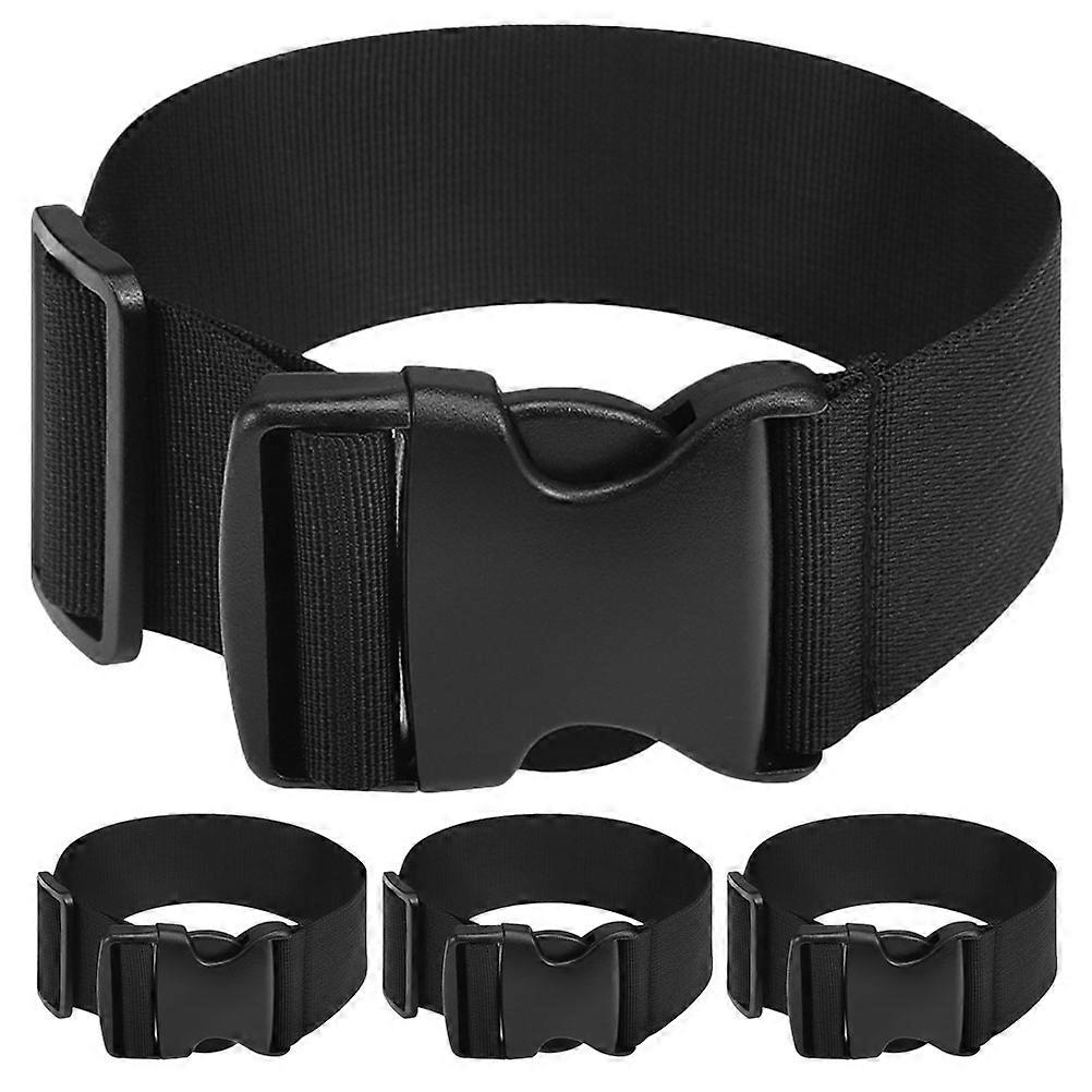 حزام حقيبة حزام في الهواء الطلق التخييم سلامة السفر ملزمة أسود خفيف الوزن محمول