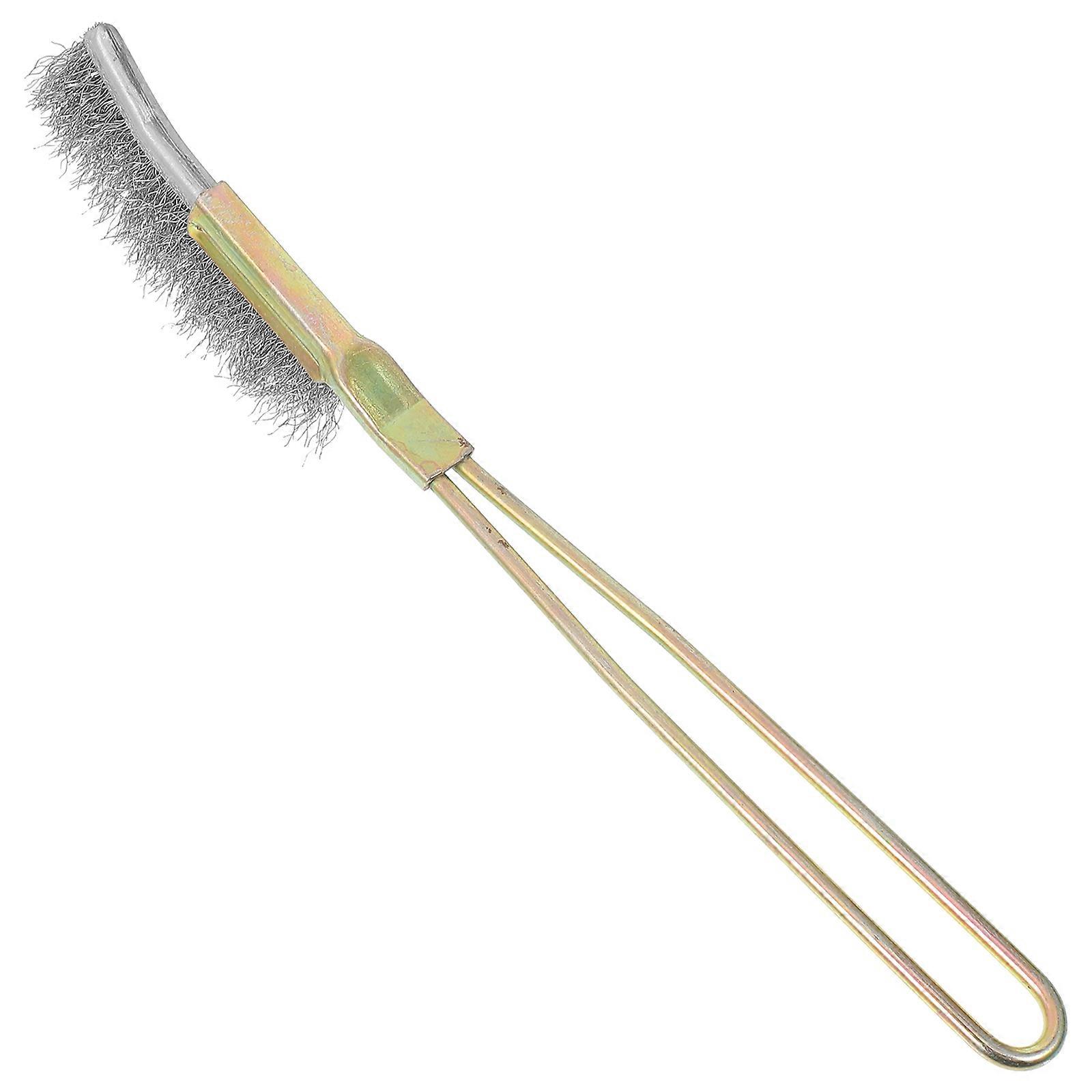 Rust Removal Brush Metal Cleaning Tool for Home Use Silver