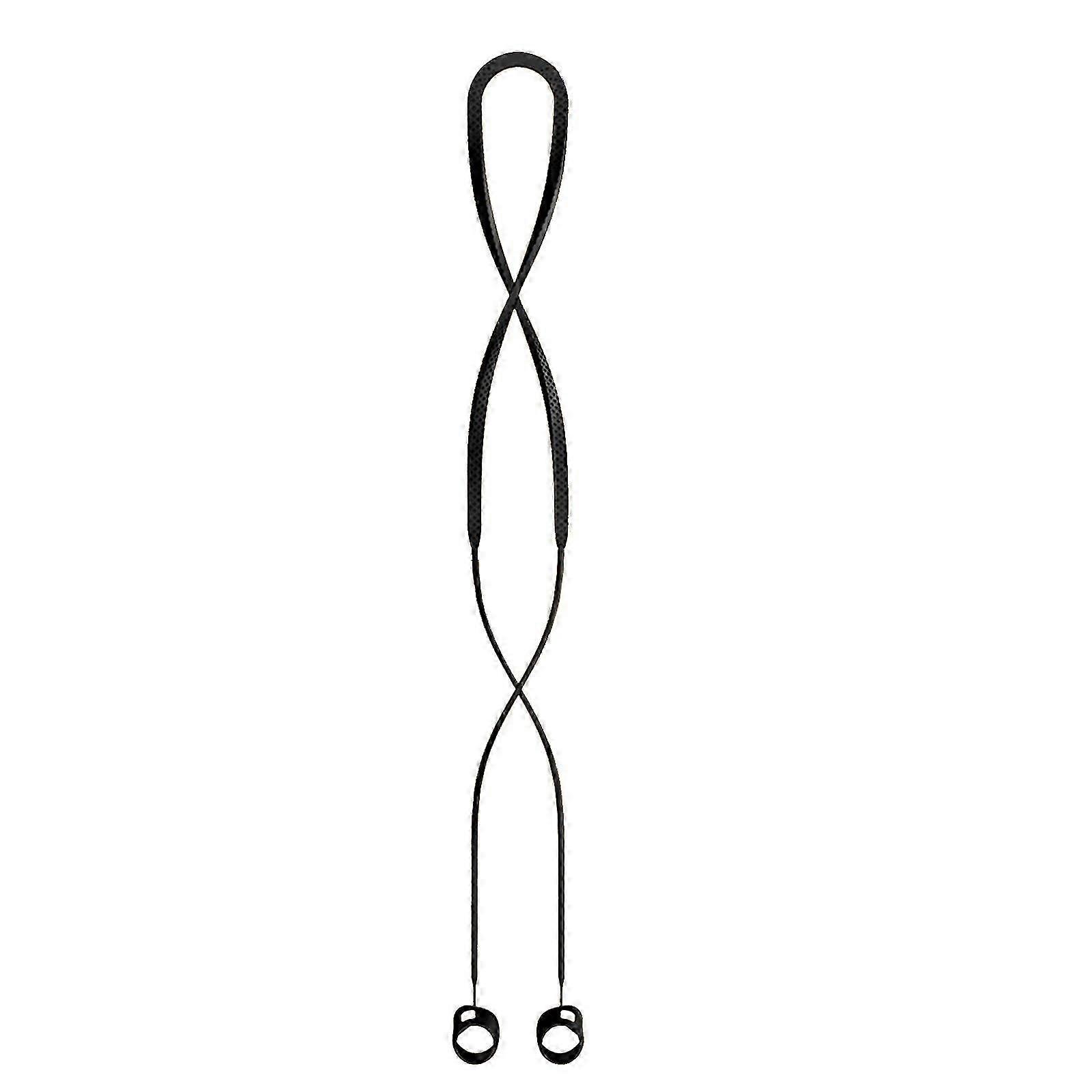 Headphone Silicone Anti-Lost Rope Hanging Neck Lanyard for SennheiserMomentum True Wireless 2 Earphone String Cord Strap