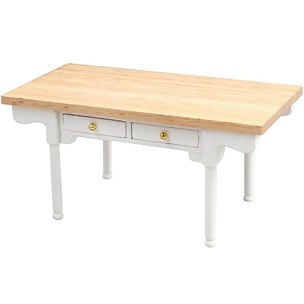 Small Desk Miniature Bedroom Furniture Modern Style For DIY Lovers 1 Set