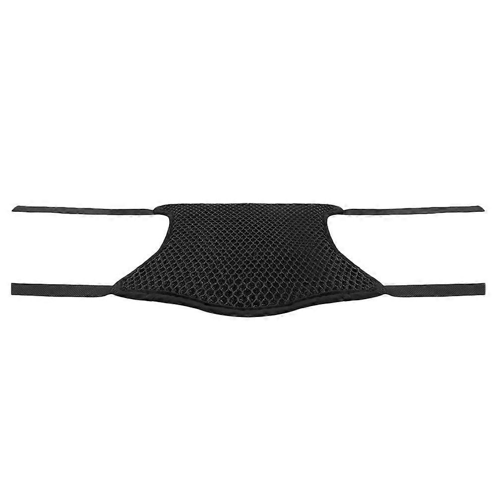 Motorcycle Seat Cushion Cover Mesh Pad Heat Insulation Breathable Ergonomic Protector Wear Resistant Easy Installation