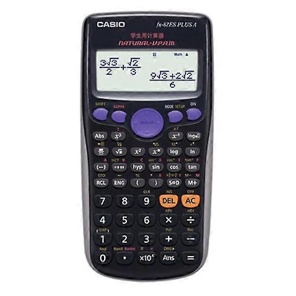 Calculatrice scientifique FX-82ES Plus, noire