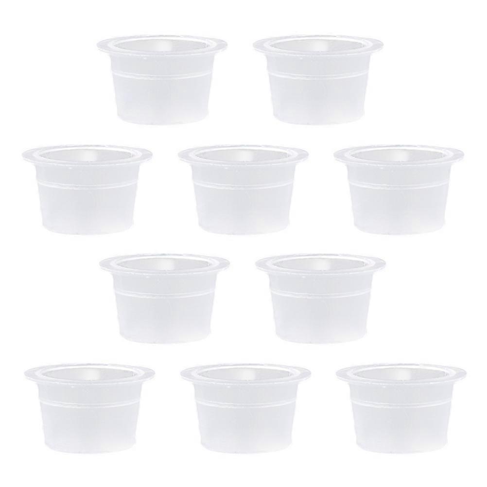 500Pcs Ink Cups Pigment Container For Eyelash Extensions Size 1.3x1.3x1cm Ideal For Professional Artists