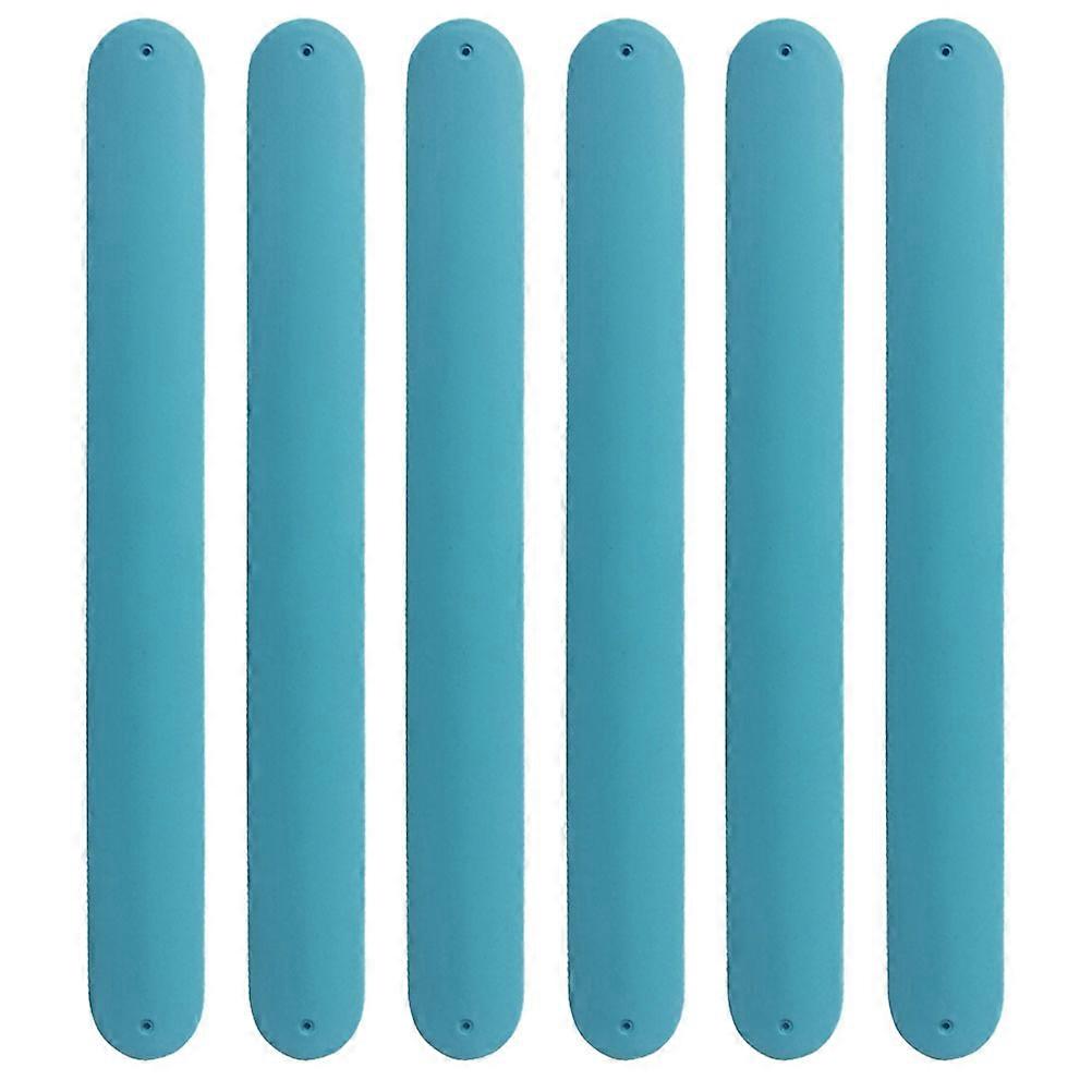It looks like you're referring to a product listing for **6pcs Silicone Slap Bracelets**. These are popular items for events, parties, and DIY