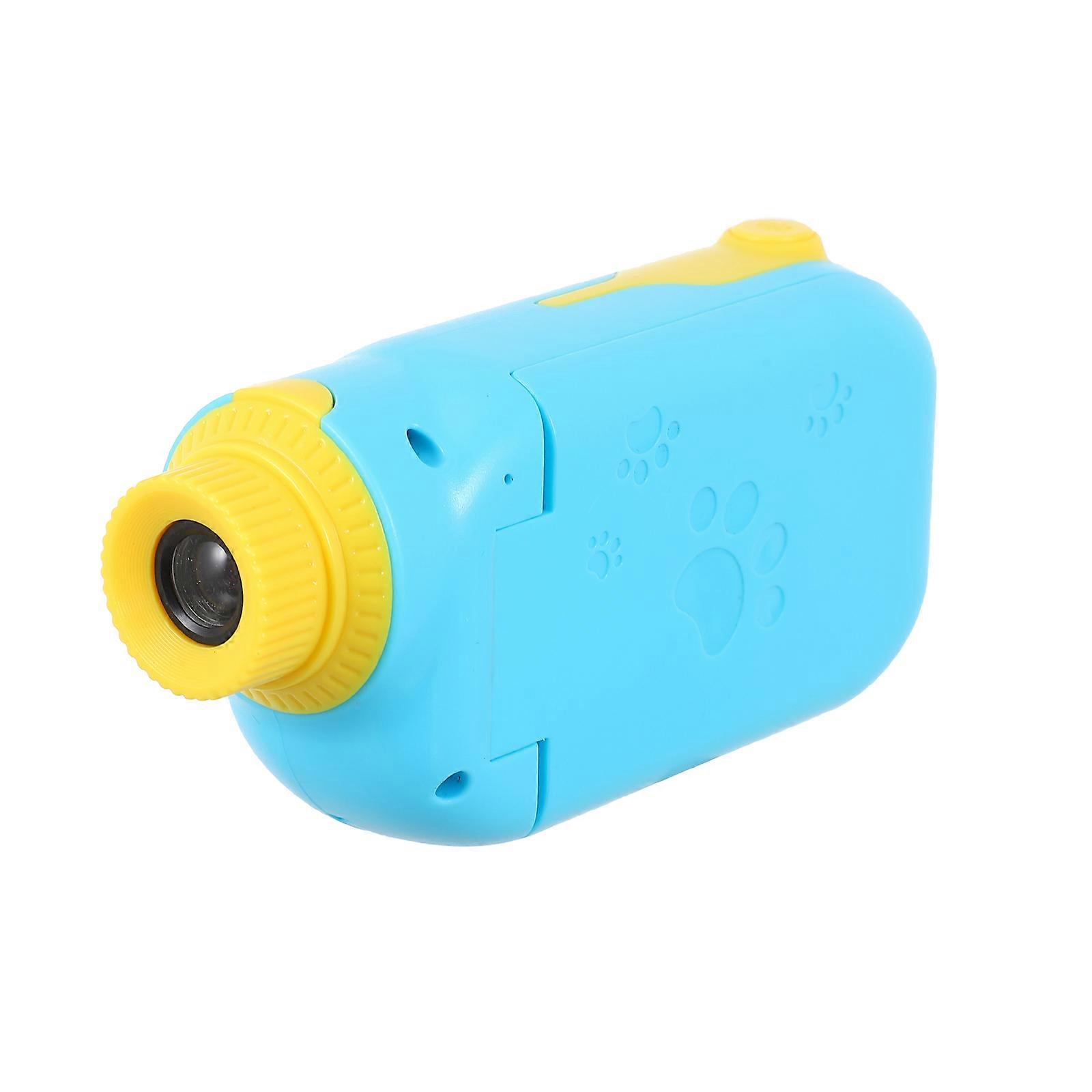 Blue Miniature Kid DV Camera Durable and Safe ABS Plastic Handheld for Birthday Gift 1pc