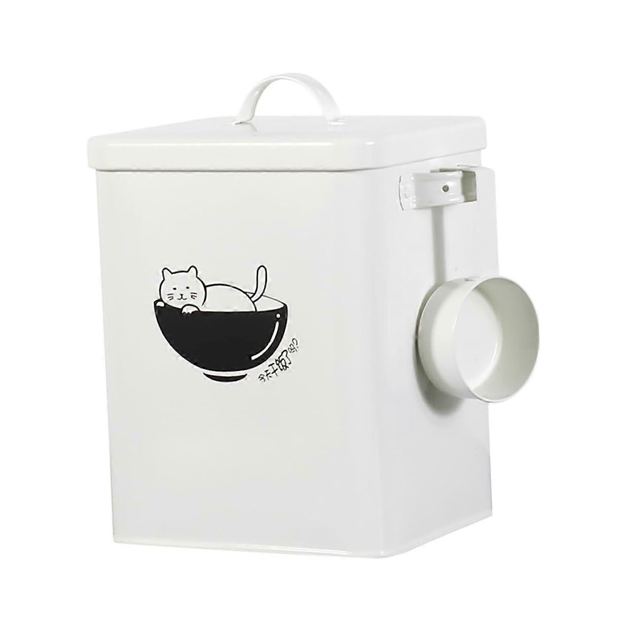 Pet Food Storage Bin Airtight Large Container for Dog and Cat Food Multi-Functional Storage Solution for Pet Supplies