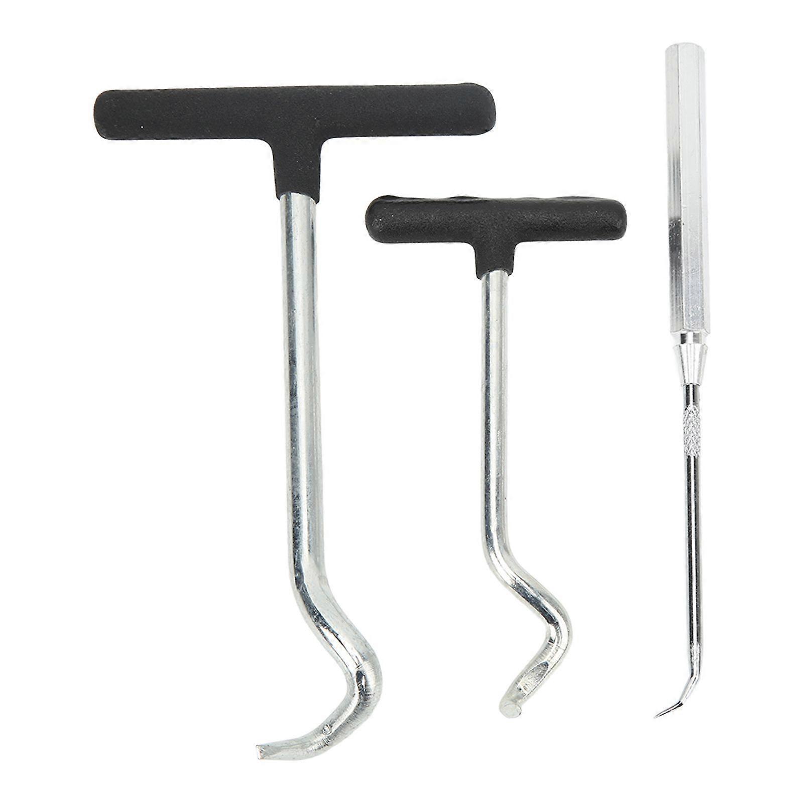 オイルシール用スチールプーラーツール3個OリングカーSUVトラック