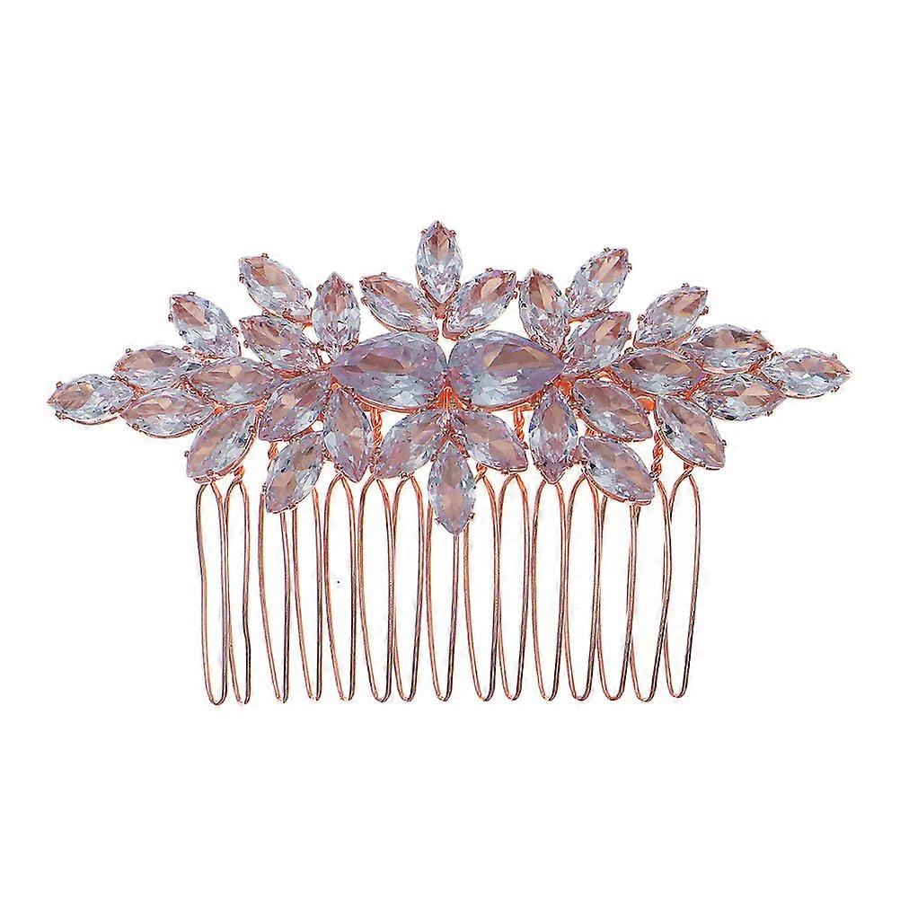 Krystall brudehårkam til bryllupsstyling Bryllupshårkam