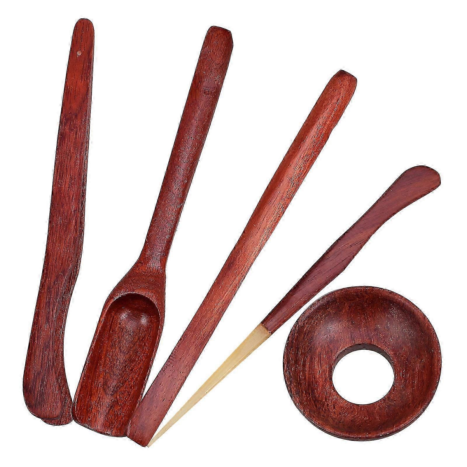 Gongfu Tool Set Professional Tea Ceremony Tools Home Use Portable 17.00X2.00X2.00CM Simple Design 1Set