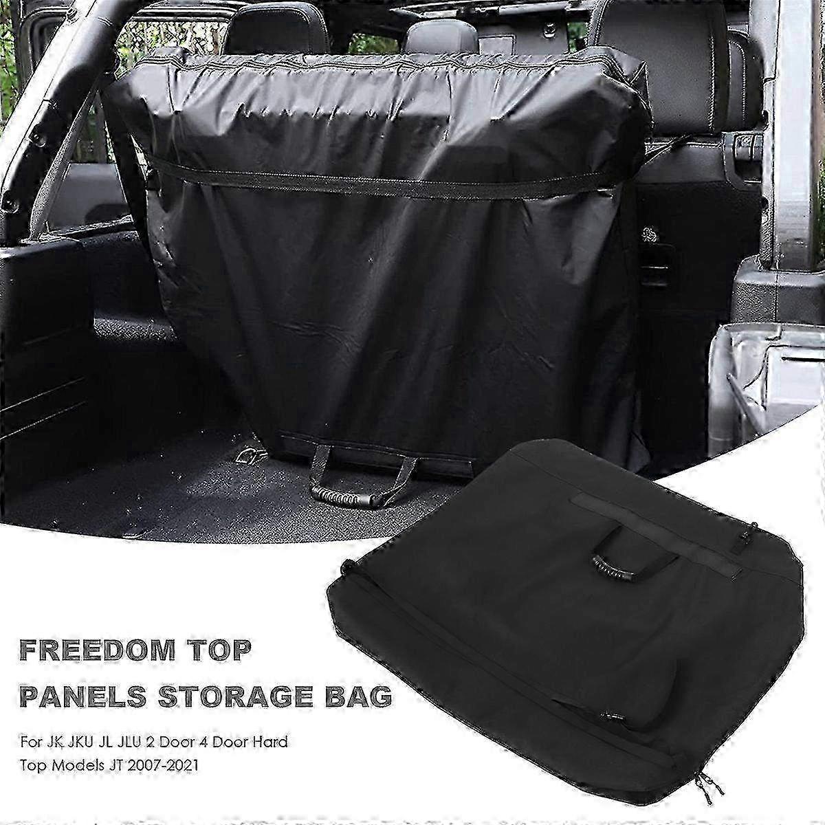 Borse portaoggetti Freedom Top per modelli JK JKU JL JLU con 2 o 4 porte adatte per hard top (2007-2021) Combinazione di colori nera