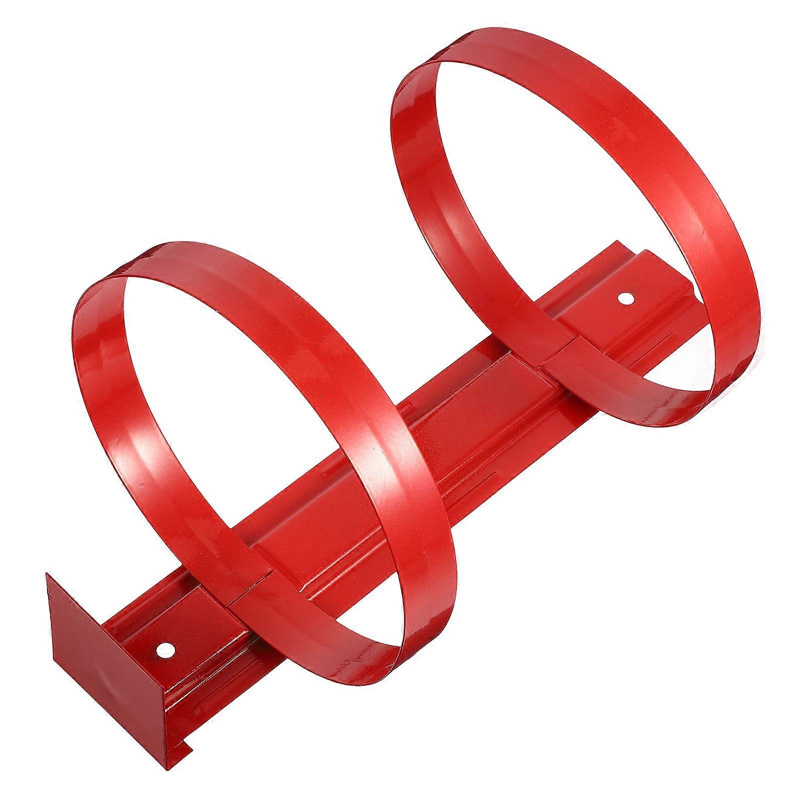 Wall Mounted Fire Extinguisher Clamp Mount Suitable For Home Safety 29.5x15.5cm 1Set