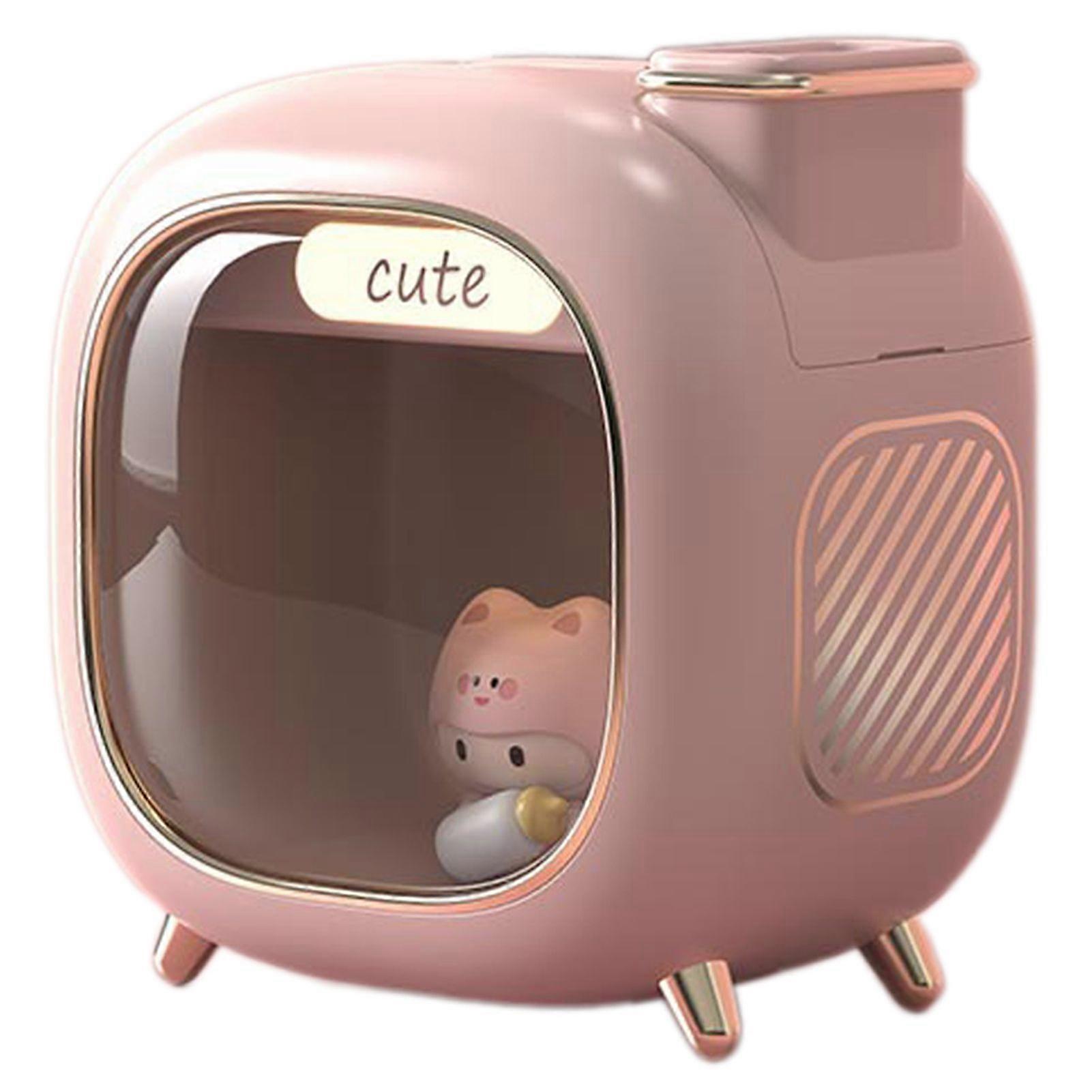 Dual Mist USB Personal-Humidifier Whisper-Quiet Operation User-Friendly Design for Bedroom