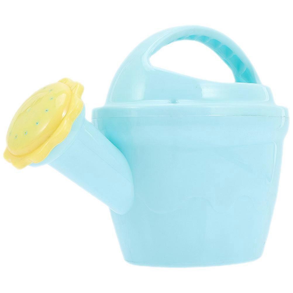 Plastic Watering Pot Small Watering Can For Family Bathroom Shower Sky-Blue Serving 1Pack