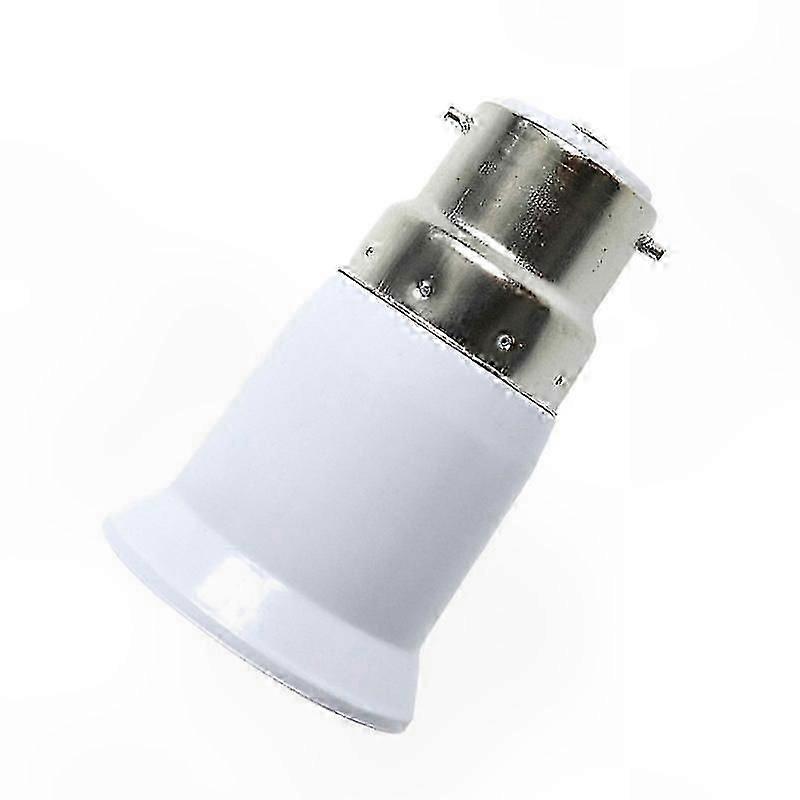 2-Pack B22 to E27 Adapter Converter for Light Bulb Holders