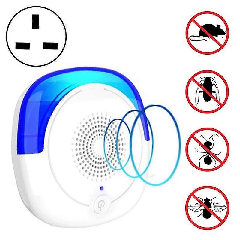Ultrasonic Animal Repellent, UK Plug