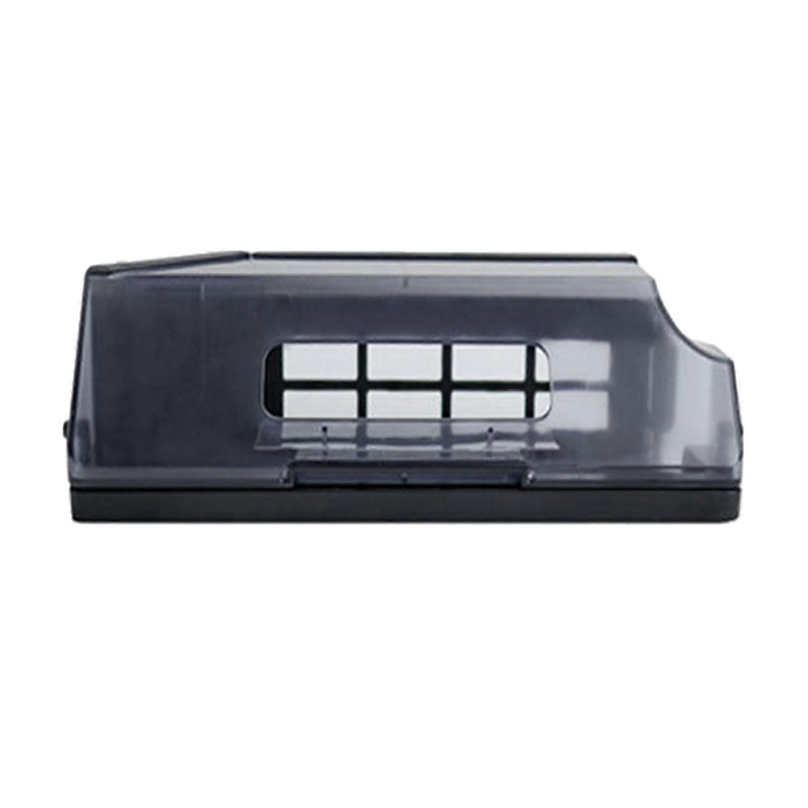 Robot Box HEPA-Filter: Compatible With Robotic Vacuum Models, Spare Part Accessory Bin, Black