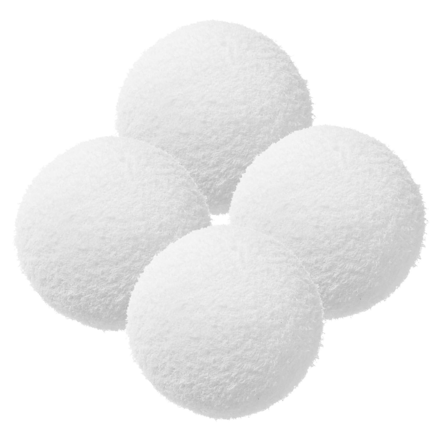 4 pieces interchangeable pool filter balls, household filter, fibre balls, professional filter media.