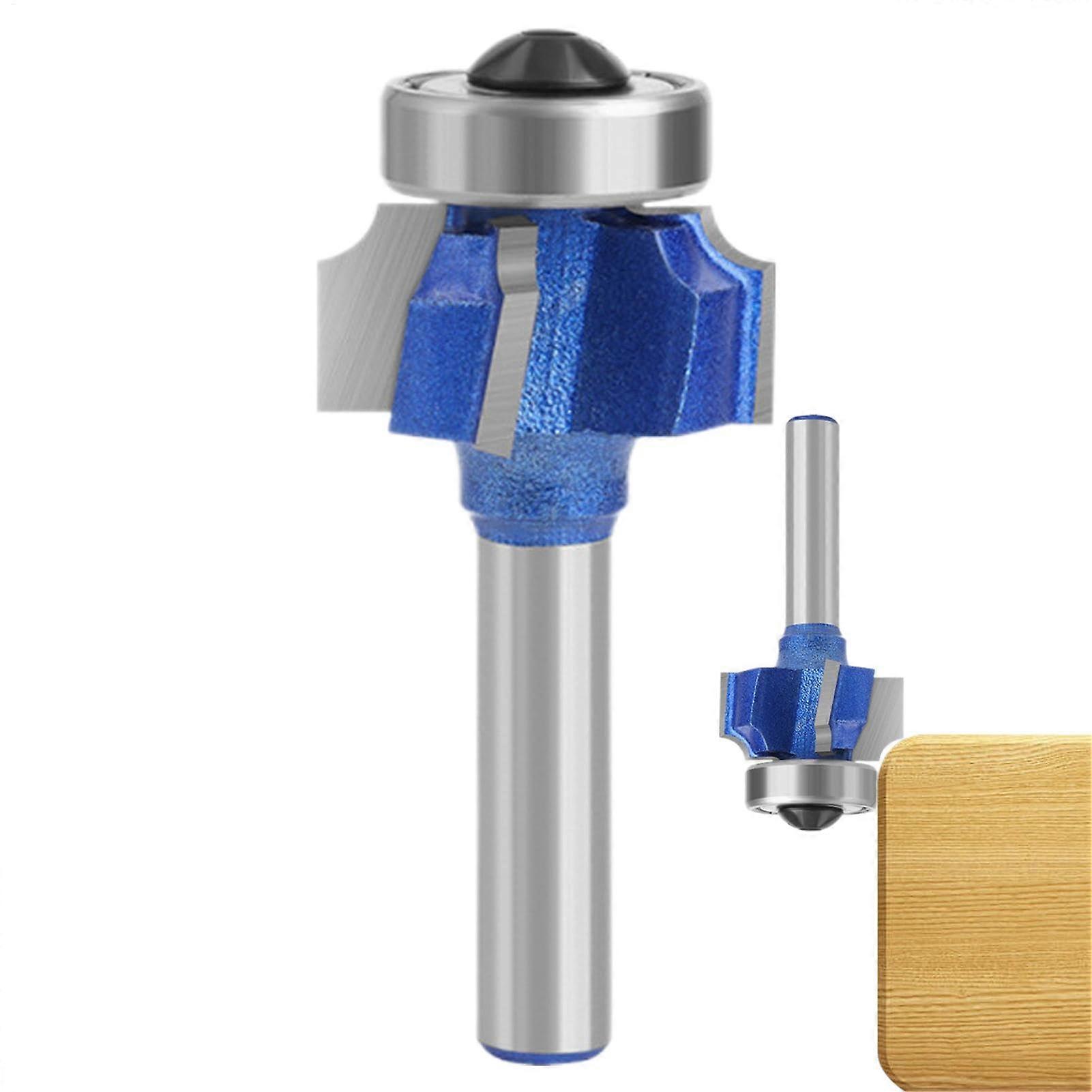 Edge router bit, edge router bit Corner rounding edge shaping bits 4flute carbidebearing guided for rounded edges, cabinet edges.