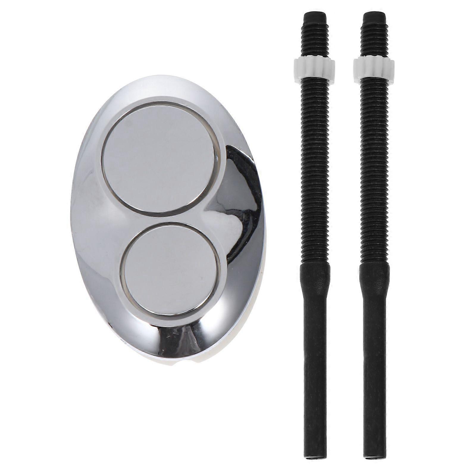 1pc Practical Toilet Tank Push Button Toilet Water Tank Cover Push Buttons