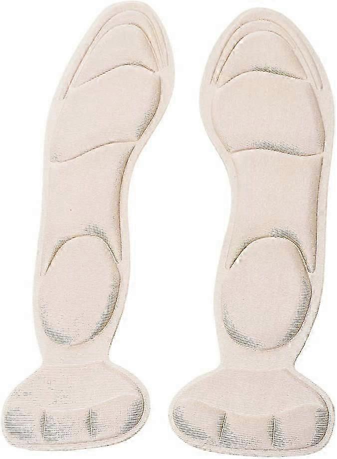 Pair of High Heel Pads with Cushion Inserts and Non-Slip Insole for Foot Protection