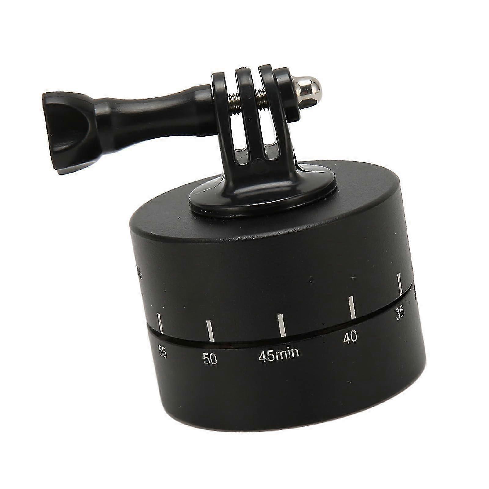 360Degree Rotating Camera Panoramic Swivel Base, Portable TimeLapse Stabilizer, Adjustable for Smartphones