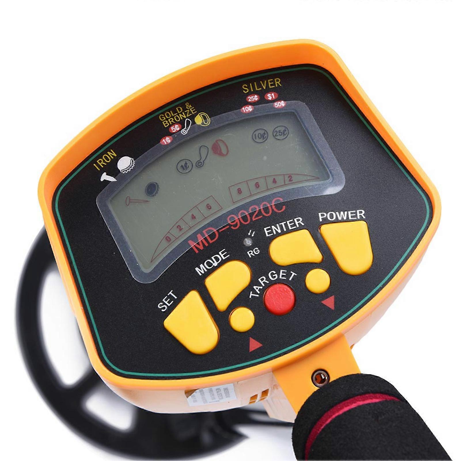 Detection Depth Treasure Hunter Metal Detector with 3m Range & LCD Display