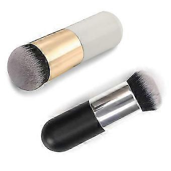 Soft Round Foundation Brush for BB Cream & Powder - Large Makeup Brush for Smooth Application, Ideal Gift for Beauty Lovers