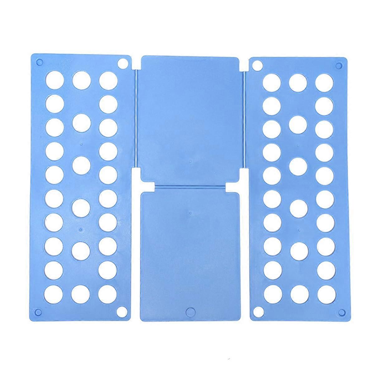 Clothes Folding Board for Kid and Adult,Fast Speed Clothes Folder Organizer for Home Organization (blue)