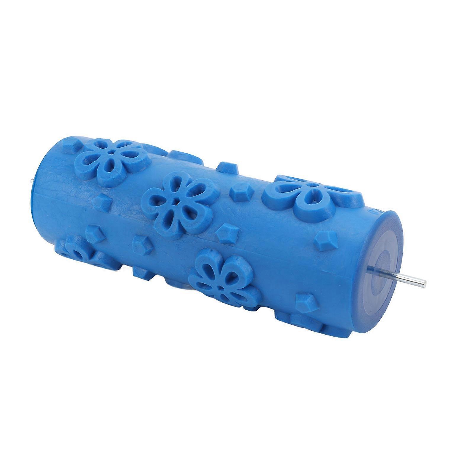 Pattern Paint Roller 5in Soft Rubber Texture Tool for Walls & Crafts