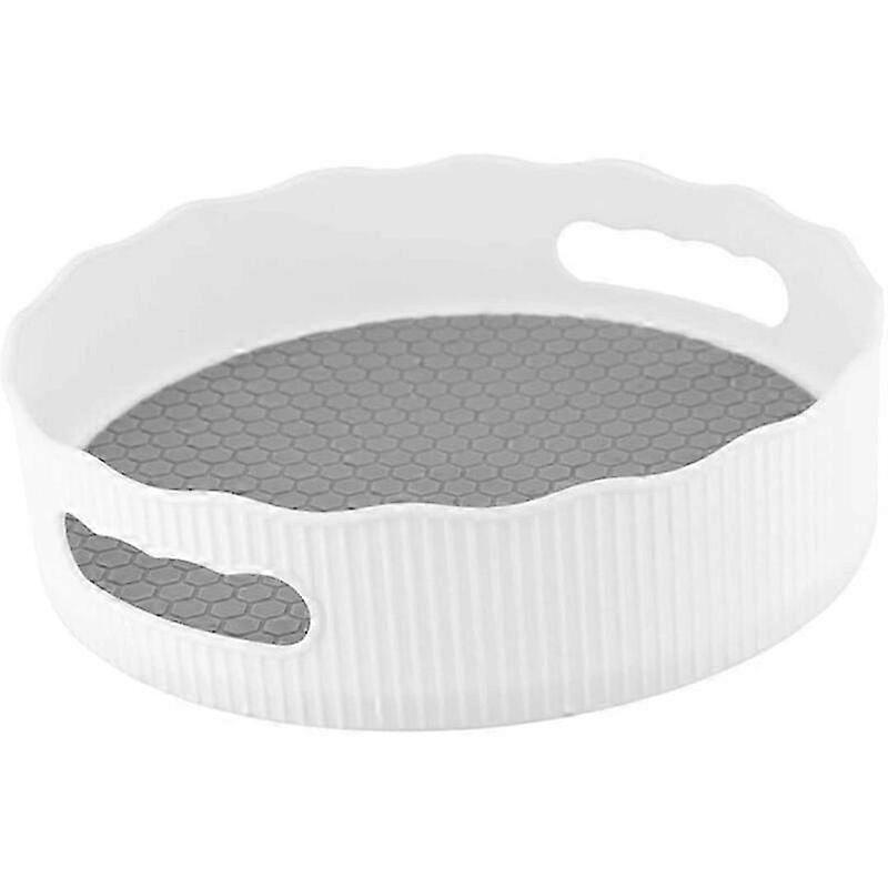 1PC Box Shelf Non Seasoning Box Multifunctional Storage Box Drink Refrigerator Bin Storage Organizer Rotating Cosmetics Organizer Table Shelf