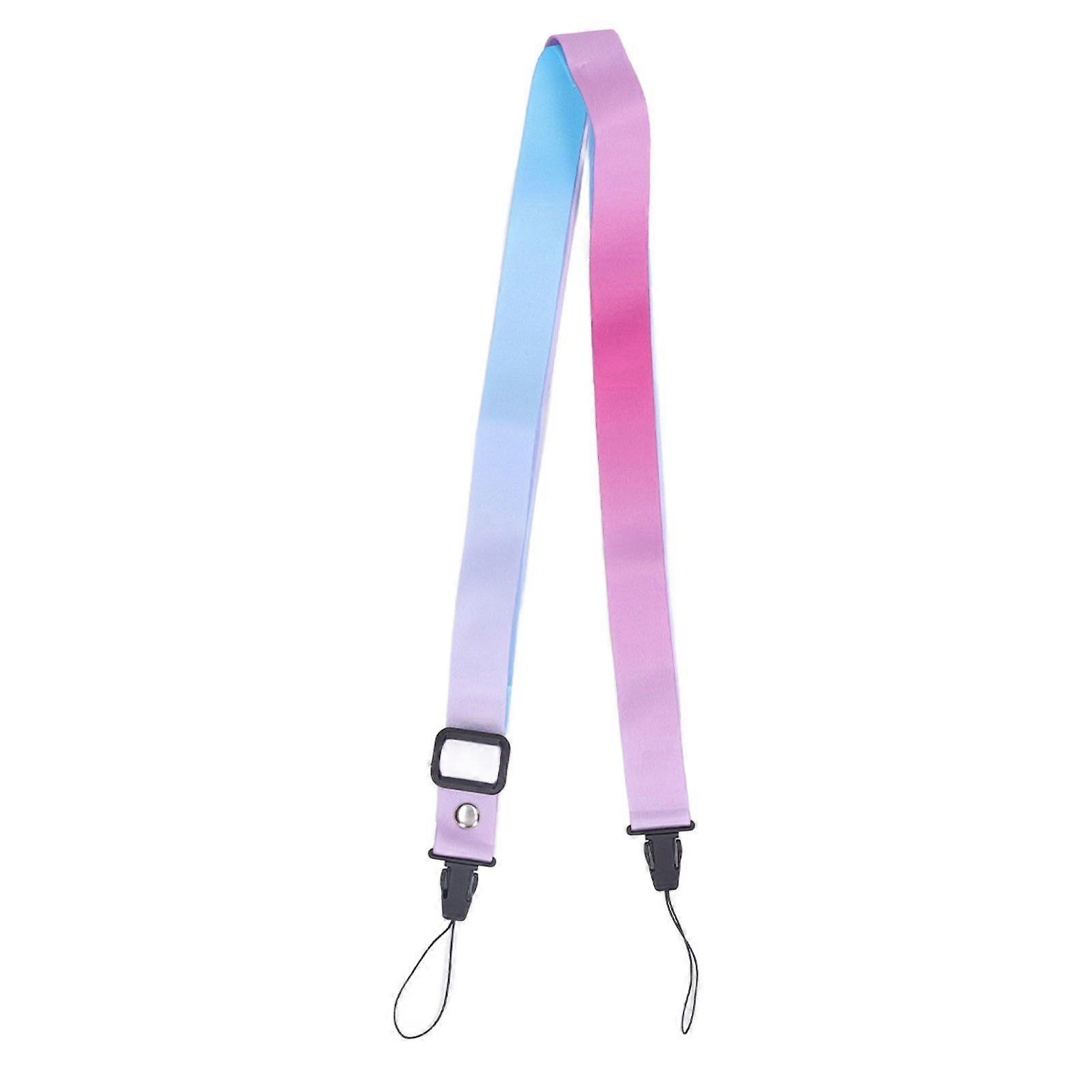1.2m Camera Shoulder Strap Length Adjustable Multifunctional Stylish Printed Camera Belt for Instant Camera Mini12 11 8 Gradient