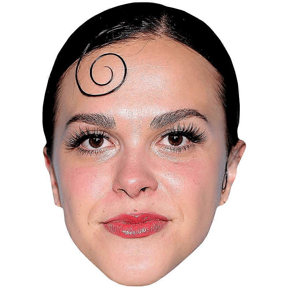 Arielle Friedman (Lipstick) Celebrity Mask, Flat Card Face