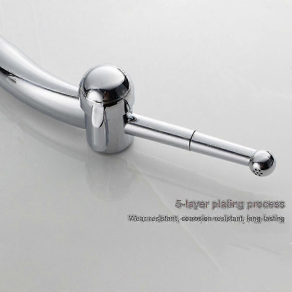 Toilet spray gun, press to adjust water, arc design for convenient comprehensive flushing