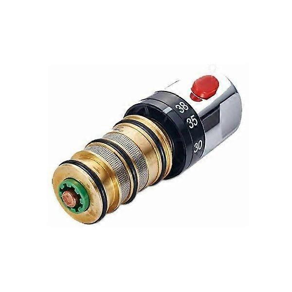 Mixing valve core and handle, gold, 31.2mm in diameter