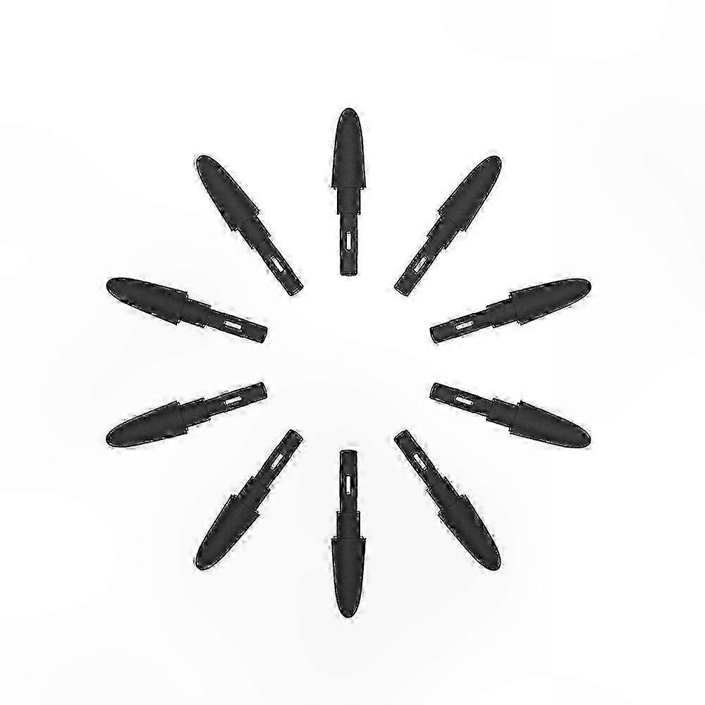 10pcs Stylus Pen Nibs for A30 S640 Graphics Tablets, Wear-Resistant Replacement Nibs, Battery-Free Compatible Design