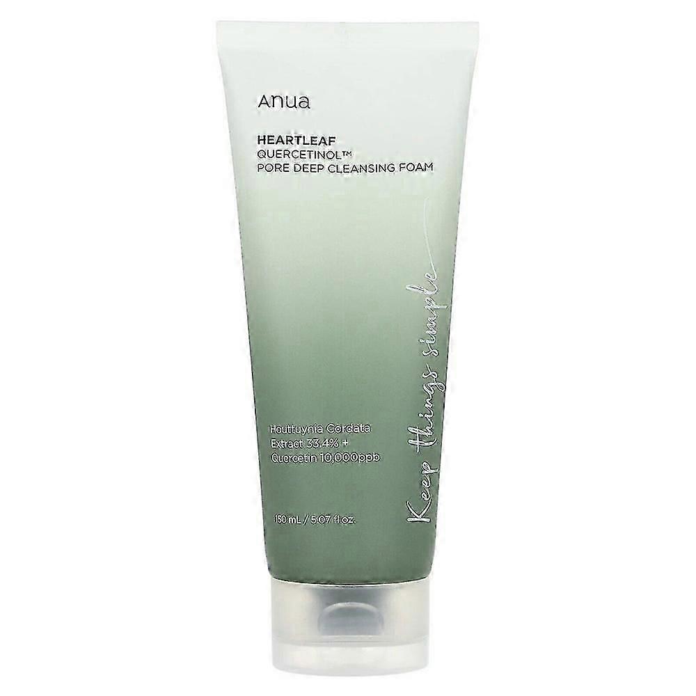 Heartleaf Quercetin Pore Deep Cleansing Foam150ml, Cleanser, Double Cleansing, BHA, Hyaluronic Acid Skincare