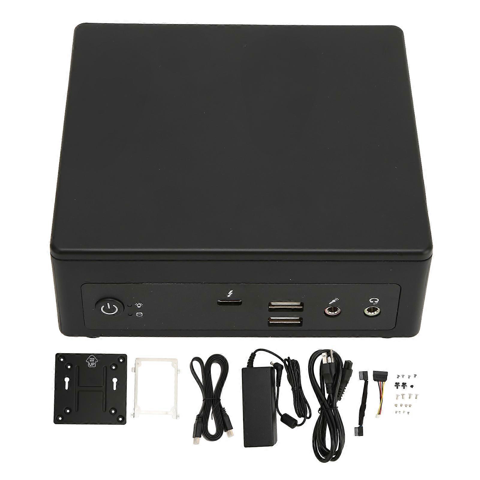 Mini PC Windows 11 Pro Intel Core i7 1165G7 8GB RAM 128GB NVMe SSD Compact Desktop