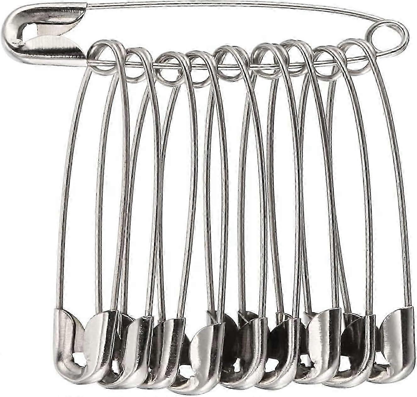 30 Pack Extra Large 3" Safety Pins