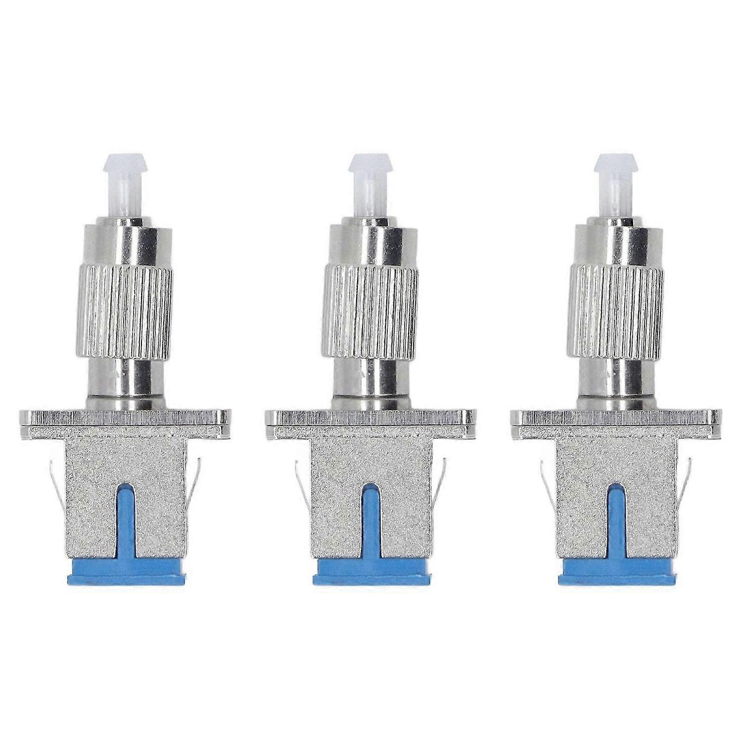 2025 Πιό πρόσφατο μοντέλο 3Pcs οπτική ίνα FC αρσενική στη θηλυκή ίνα συνδετήρων SC