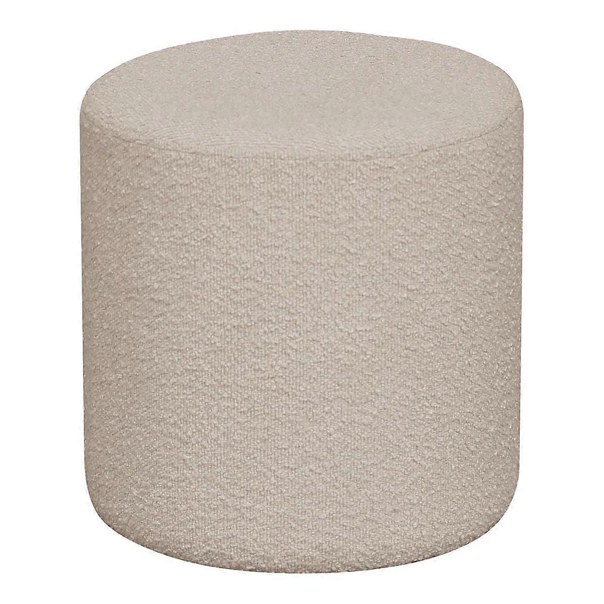 Puf Ejby, Bej, Tesatura, 34x34x36 cm